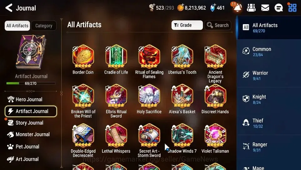 Epic Seven Accounts GLOBAL Unverif|10 ML(Notos,Salome,NM Luna,Zio,Etc) image 9