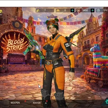 Blood Strike Accounts Collab Skin ASIA|Eternal MP7-Tidesong|Melee One-Handed Axe,Butterfly Knife,Kukri|Collab AoT2