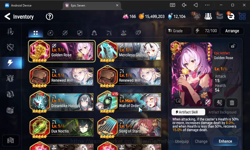 Epic Seven Accounts GLOBAL Unverif|NEW ERA|6 ML(Salome,DB Senya,Har Se image 11