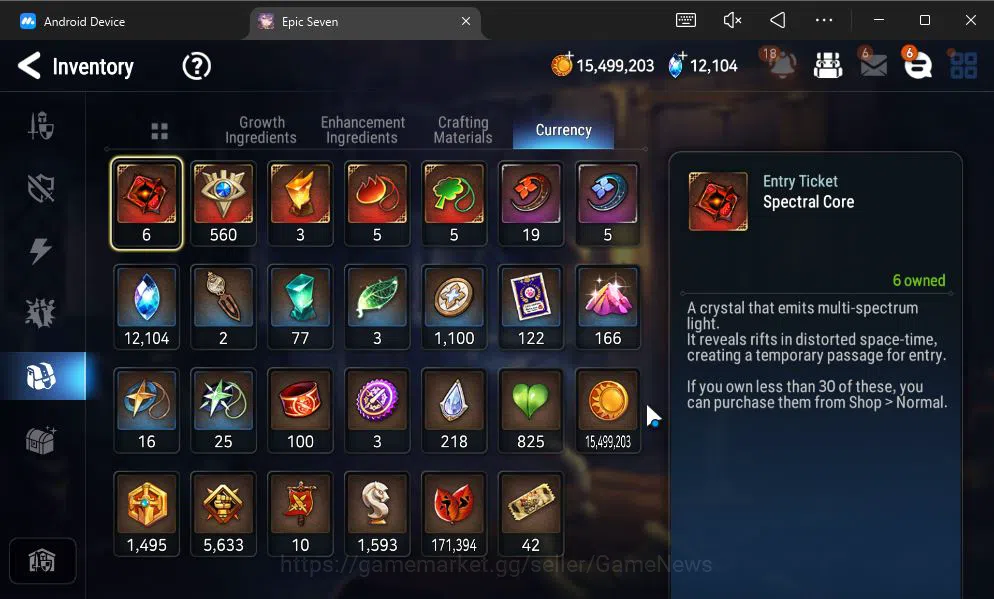 Epic Seven Accounts GLOBAL Unverif|NEW ERA|6 ML(Salome,DB Senya,Har Se image 9