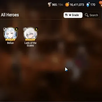 Epic Seven Accounts Starter GLOBAL Unverif|NewEra|2 ML(Lady Of The Scales,Belian)+Haru,Kawerik,Tenebria,Landy,Etc|PoH+Bless