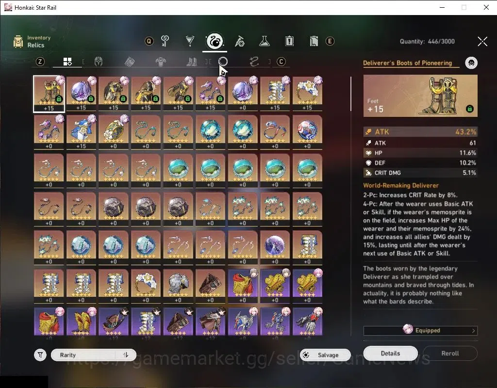 Honkai Star Rail Accounts Asia|TL 50|Casto Prem Team|10 Limited|Hyacine+Sign image 7