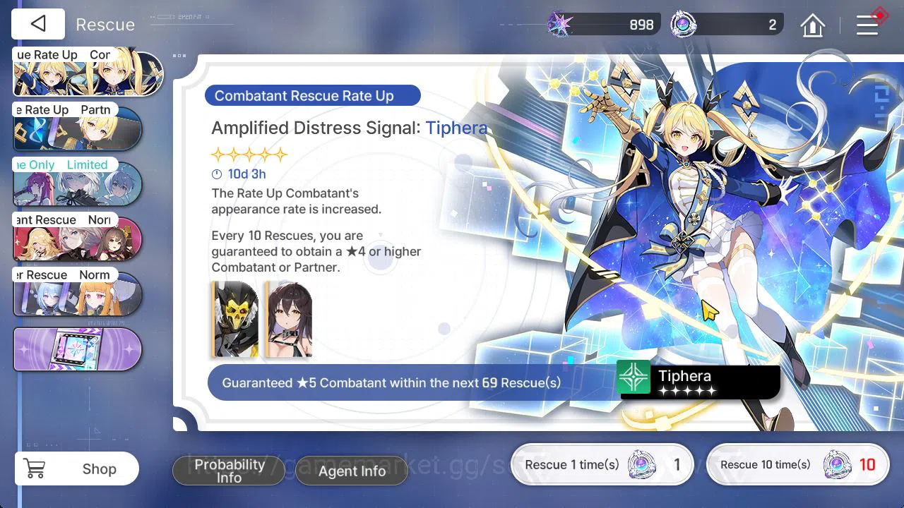Chaos Zero Nightmare Accounts GLOBAL Lv40|5 SSR[TipheraM1,Hugo,Orlea,Luke,Orlea] image 6
