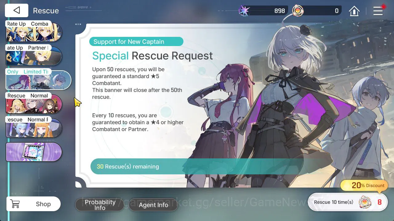 Chaos Zero Nightmare Accounts GLOBAL Lv40|5 SSR[TipheraM1,Hugo,Orlea,Luke,Orlea] image 7