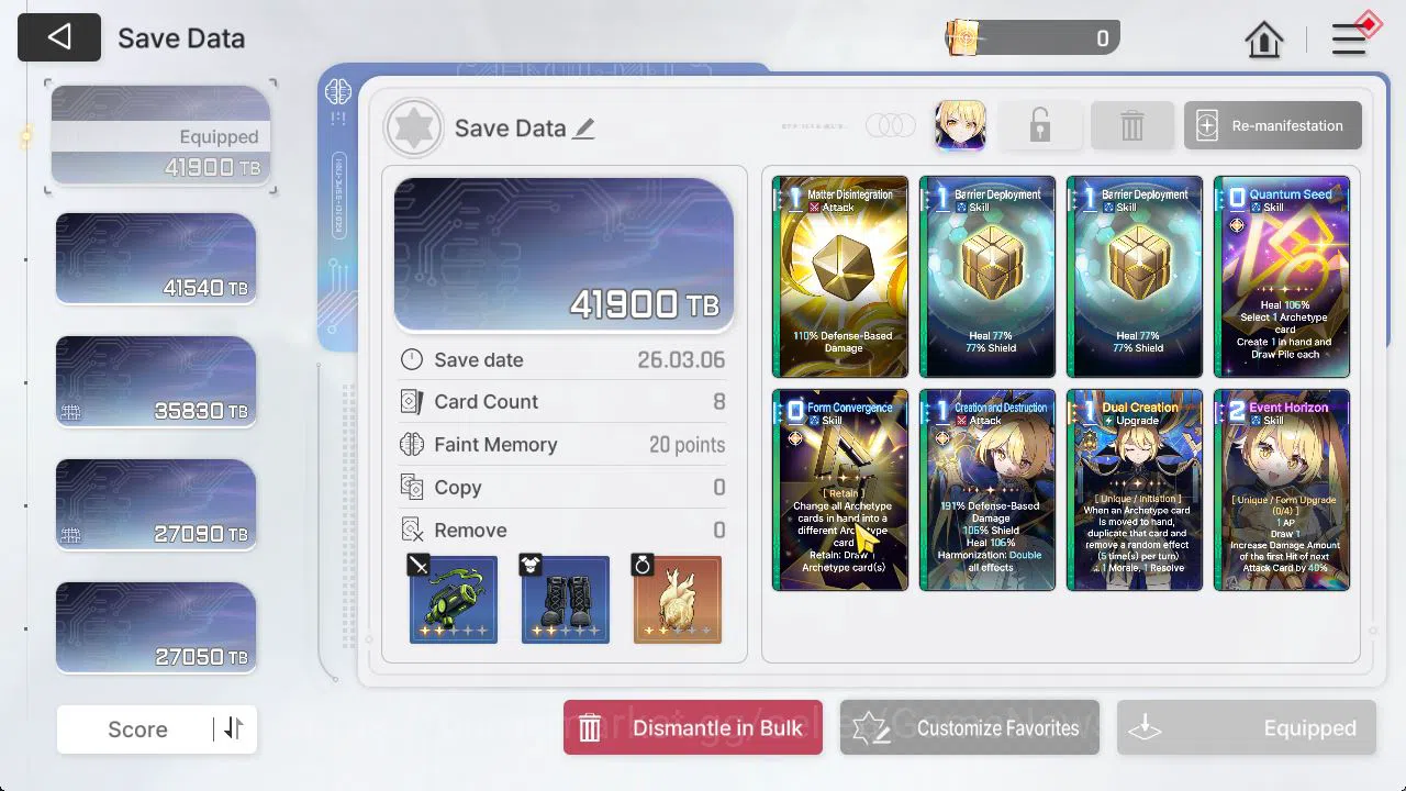 Chaos Zero Nightmare Accounts GLOBAL Lv40|5 SSR[TipheraM1,Hugo,Orlea,Luke,Orlea] image 9
