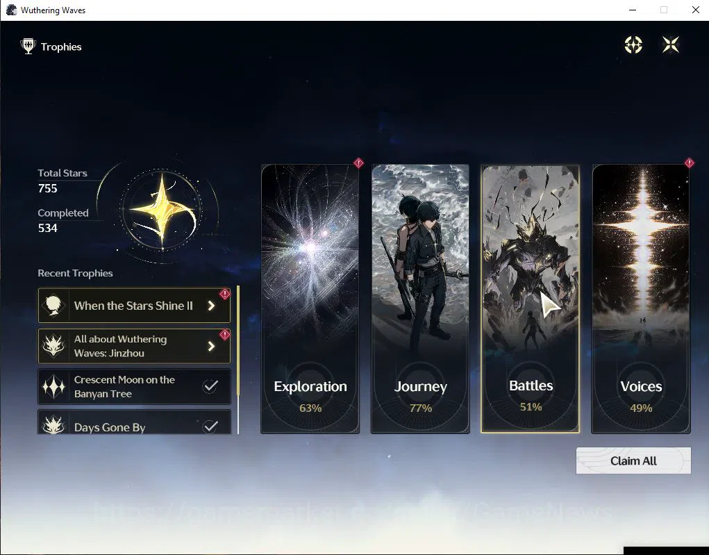 Wuthering Waves Accounts Mid-Game EU|UL 46|2 Limited| [Sigrika Rc 1,Qiuyuan]+Sign |DB Lv 30|Male MC|Log Kuro|Check SS(WW2951) 10