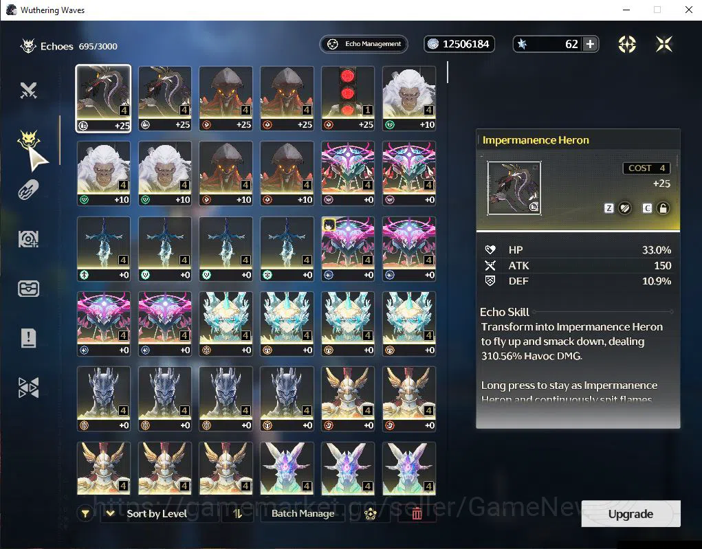 Wuthering Waves Accounts Mid-Game EU|UL 46|2 Limited| [Sigrika Rc 1,Qiuyuan]+Sign |DB Lv 30|Male MC|Log Kuro|Check SS(WW2951) 6