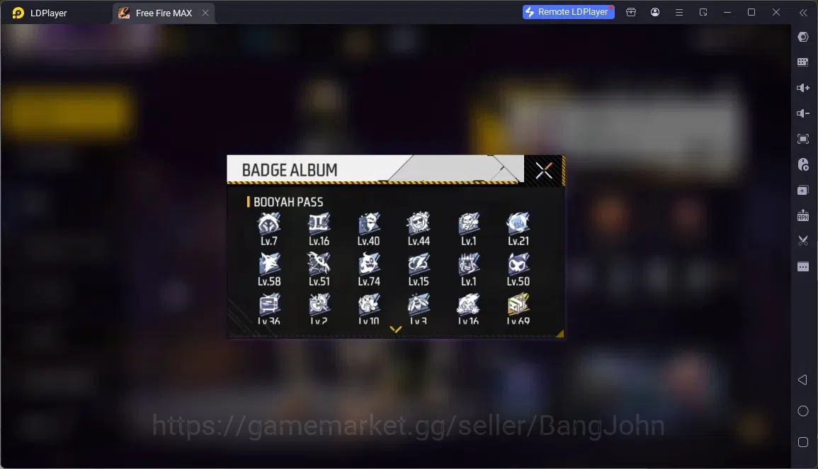 Free Fire Accounts Indonesia |4 Skins M1887:Emerald Power,Mamba Gnaw,2 More|Bunny Backpack|Naruto Bundle:Madara|Weapon Skin 2
