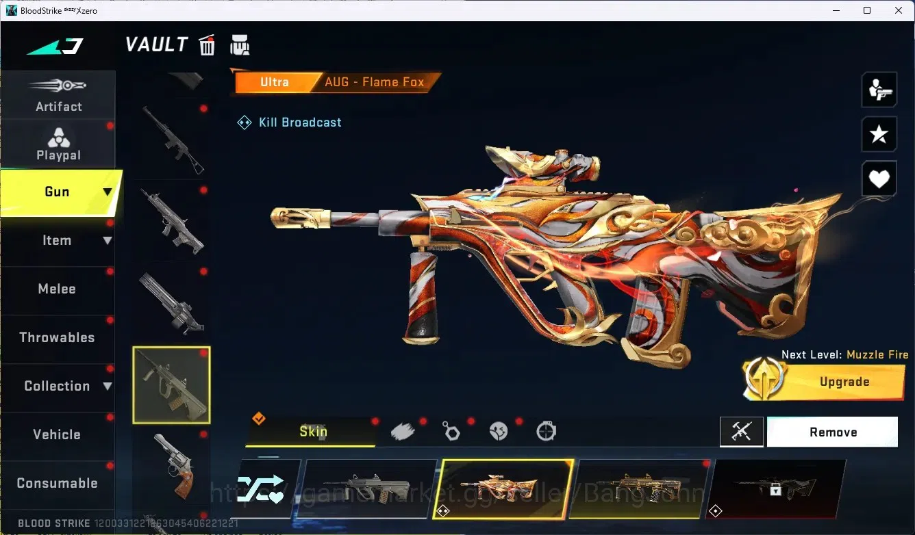Blood Strike Accounts ASIA |Ultra Melee Katar-Claw|Eternal : De-Scorpius image 10