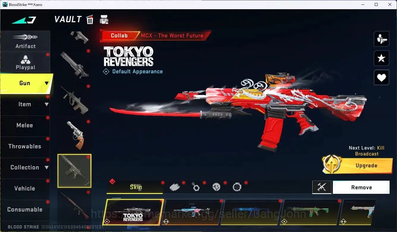 Blood Strike Accounts ASIA |Ultra Melee Katar-Claw|Eternal : De-Scorpius image 11
