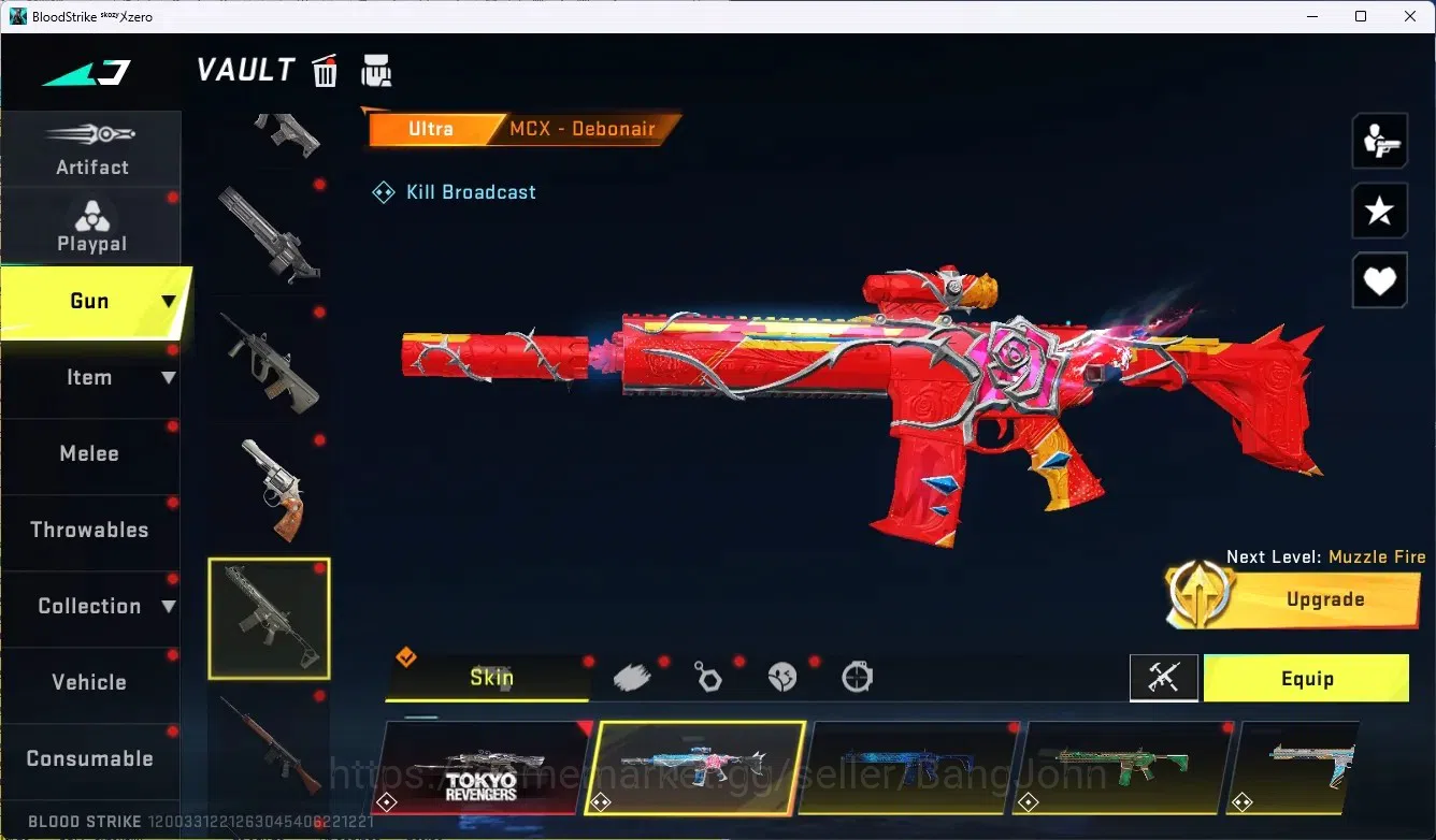 Blood Strike Accounts ASIA |Ultra Melee Katar-Claw|Eternal : De-Scorpius image 12