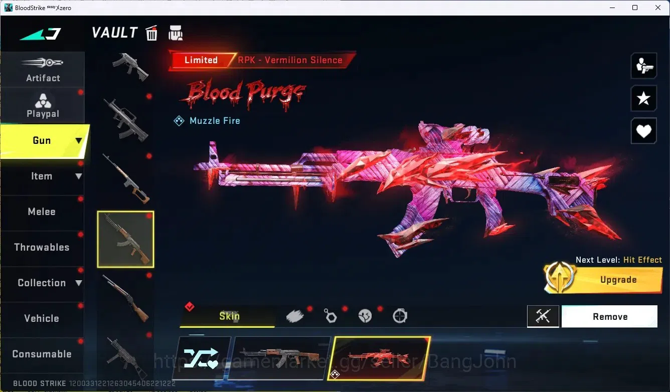 Blood Strike Accounts ASIA |Ultra Melee Katar-Claw|Eternal : De-Scorpius image 15