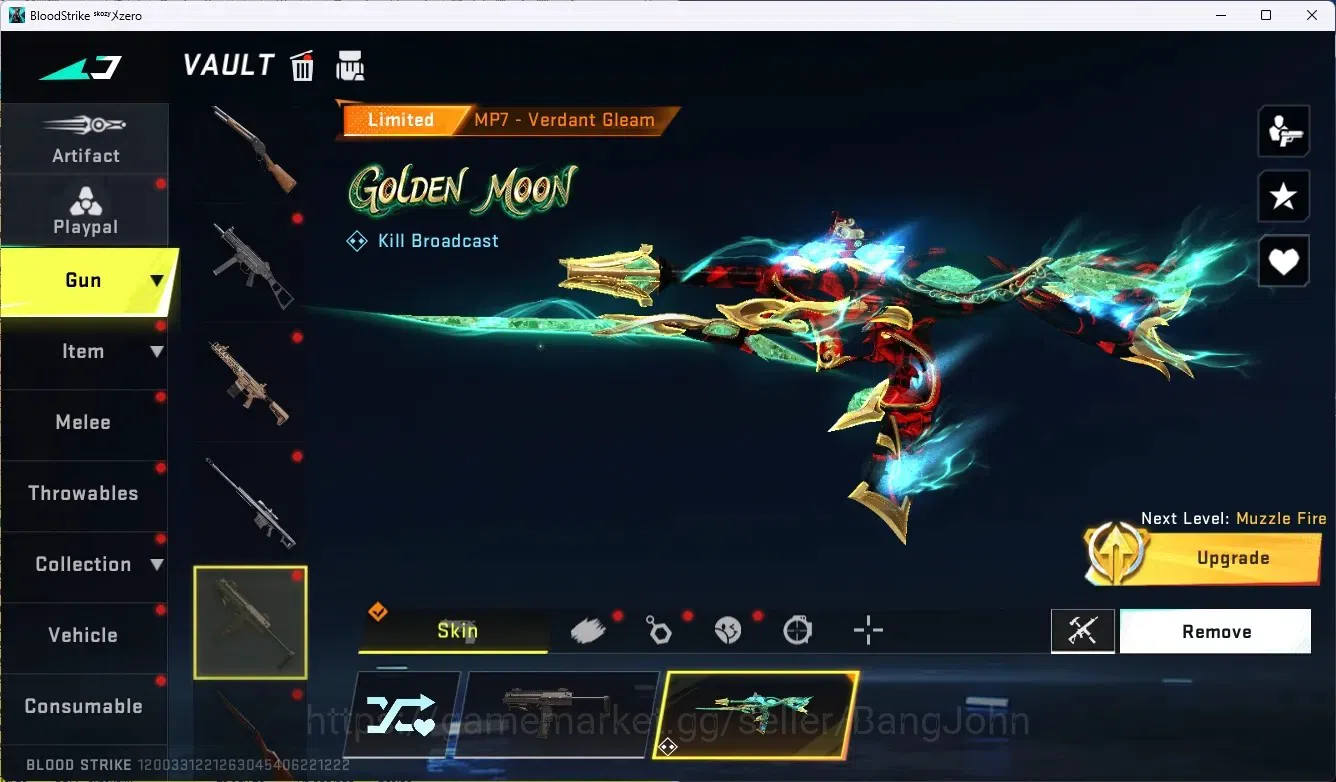 Blood Strike Accounts ASIA |Ultra Melee Katar-Claw|Eternal : De-Scorpius image 16