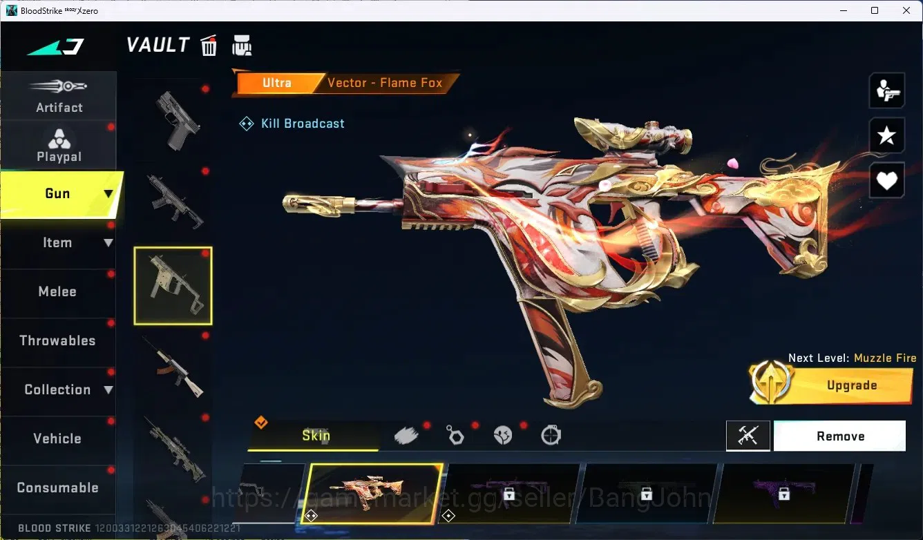 Blood Strike Accounts ASIA |Ultra Melee Katar-Claw|Eternal : De-Scorpius image 4