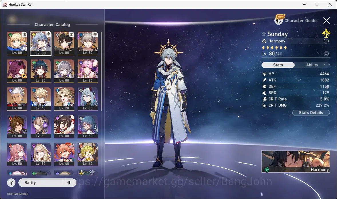 Honkai Star Rail Accounts ASIA|TL67|7limit|Saber E6+sign,Kafka,Sunday,Danhen image 7