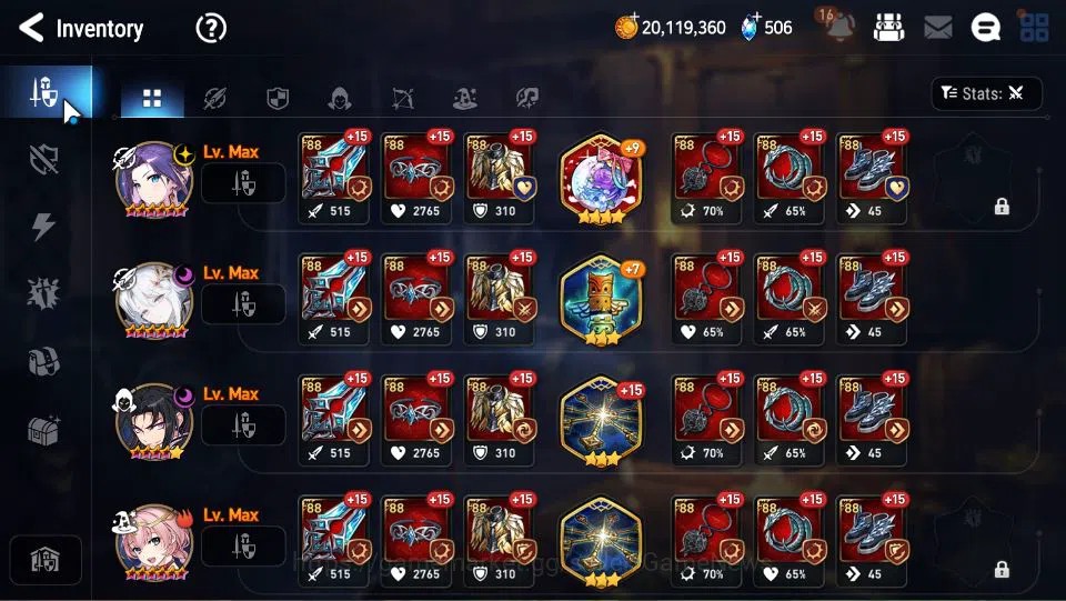 Epic Seven Accounts GLOBAL Unverif|New Era|8 ML(Salome,Judge Kise,US C image 11