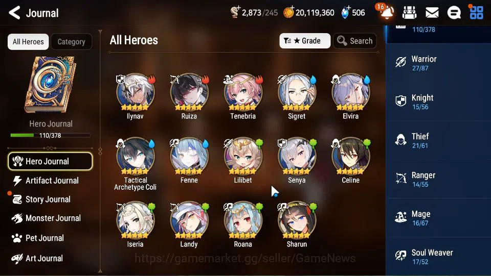 Epic Seven Accounts GLOBAL Unverif|New Era|8 ML(Salome,Judge Kise,US C image 13