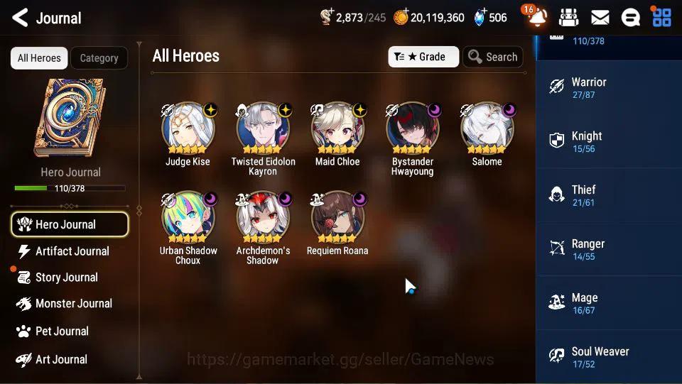 Epic Seven Accounts GLOBAL Unverif|New Era|8 ML(Salome,Judge Kise,US C image 14