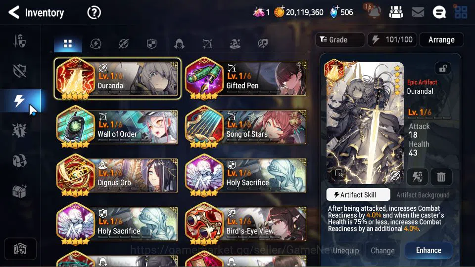 Epic Seven Accounts GLOBAL Unverif|New Era|8 ML(Salome,Judge Kise,US C image 9