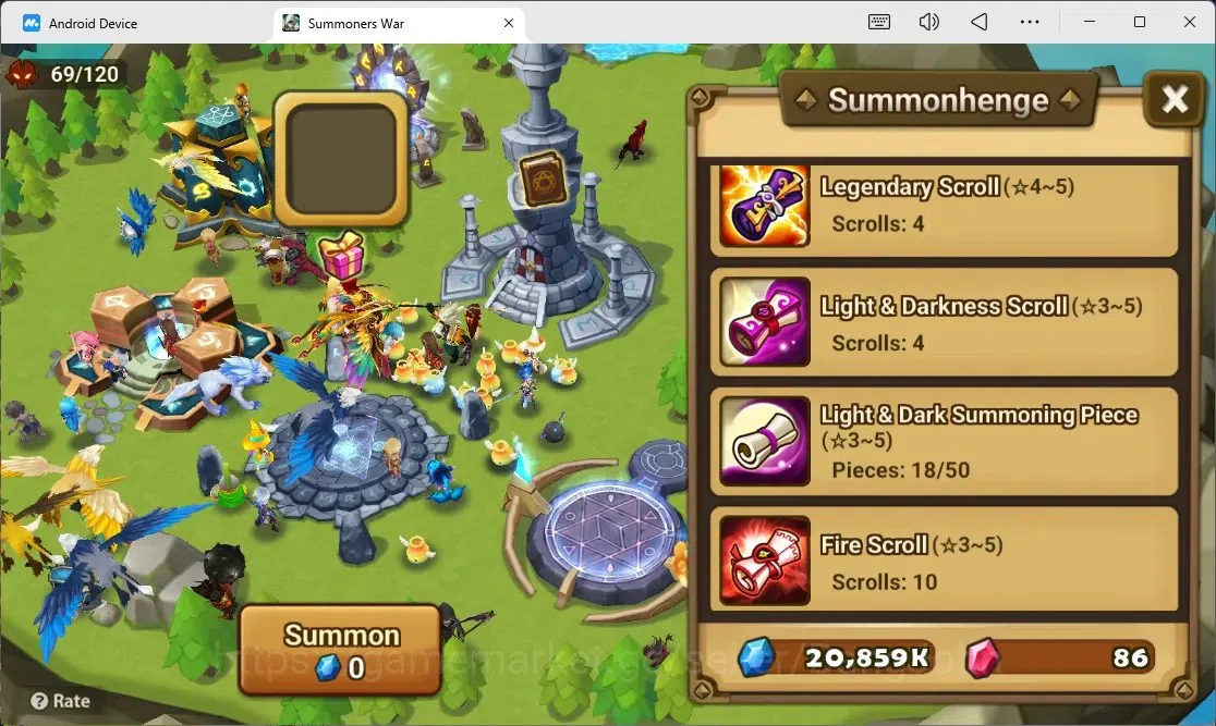 Summoners War: Sky Arena Accounts GLOBAL | NB 5 TESHAR,Starter Gacha 115 12Y+160 11Y image 4