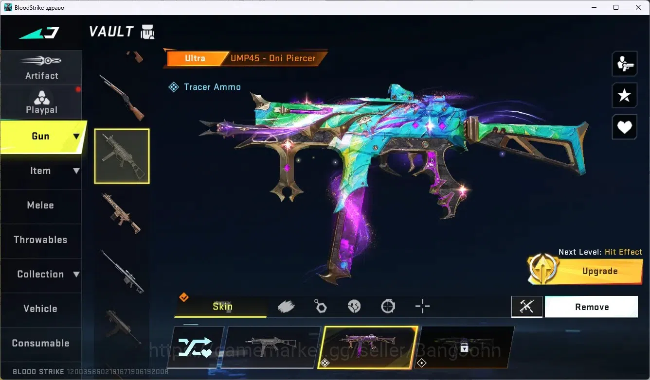 Blood Strike Accounts ASIA | Eternal MP5 - Bloodrift | 3 7DS Gun | 6 Ult image 11