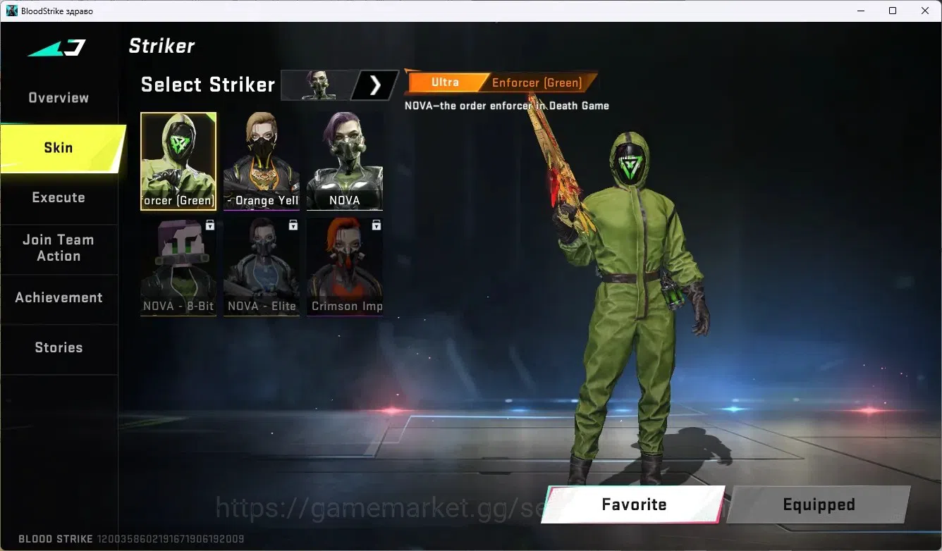 Blood Strike Accounts ASIA | Eternal MP5 - Bloodrift | 3 7DS Gun | 6 Ult image 13