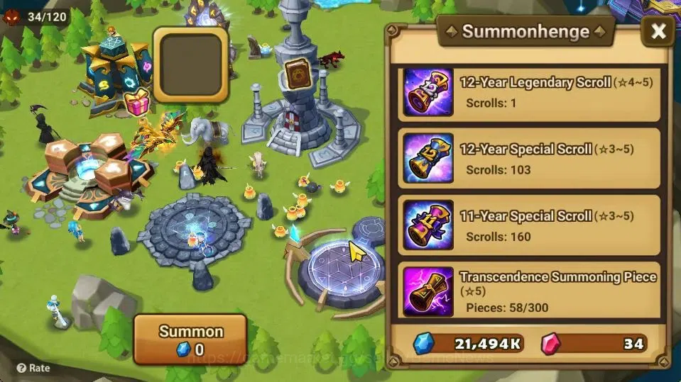 Summoners War: Sky Arena Accounts Starter ASIA|Lv 26|Ready Gacha|103 12 YSC + 160 11 YSC + 3 LAAS + 5 LS + 4 LDS + 121 MS |1 11