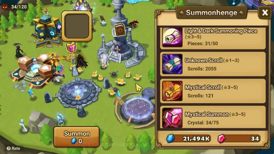 Summoners War: Sky Arena Accounts Starter ASIA|Lv 26|Ready Gacha|103 12 YSC + 160 11 YSC + 3 LAAS + 5 LS + 4 LDS + 121 MS |1 13