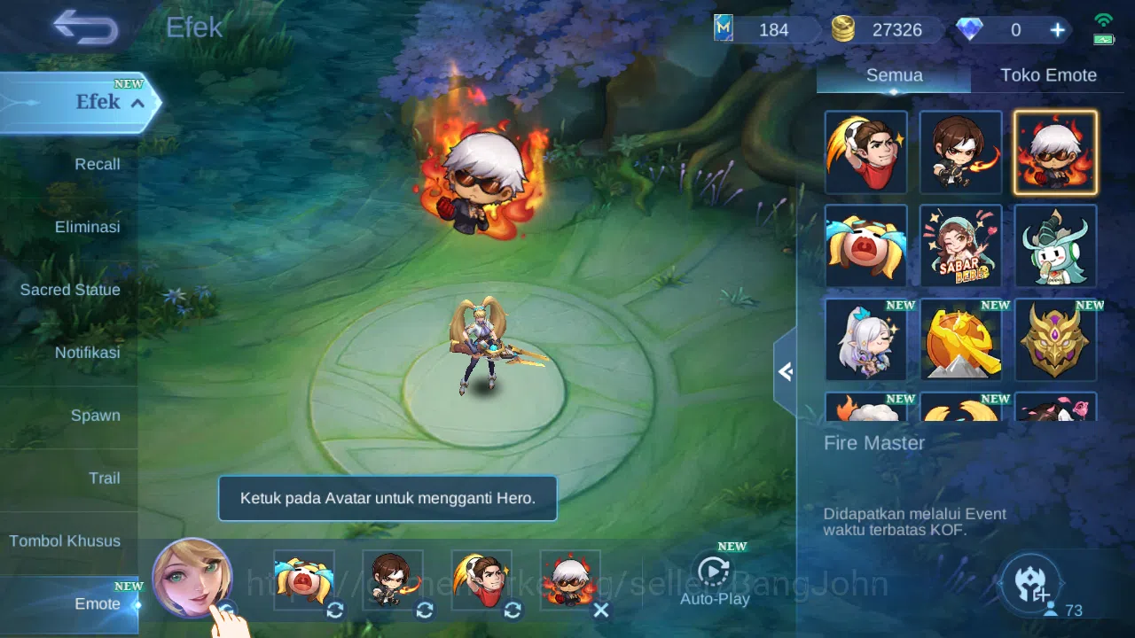 Mobile Legends: Bang Bang Accounts Hero 73 Skin 123 | CC Natalia | Lightborn Tigreal, image 13
