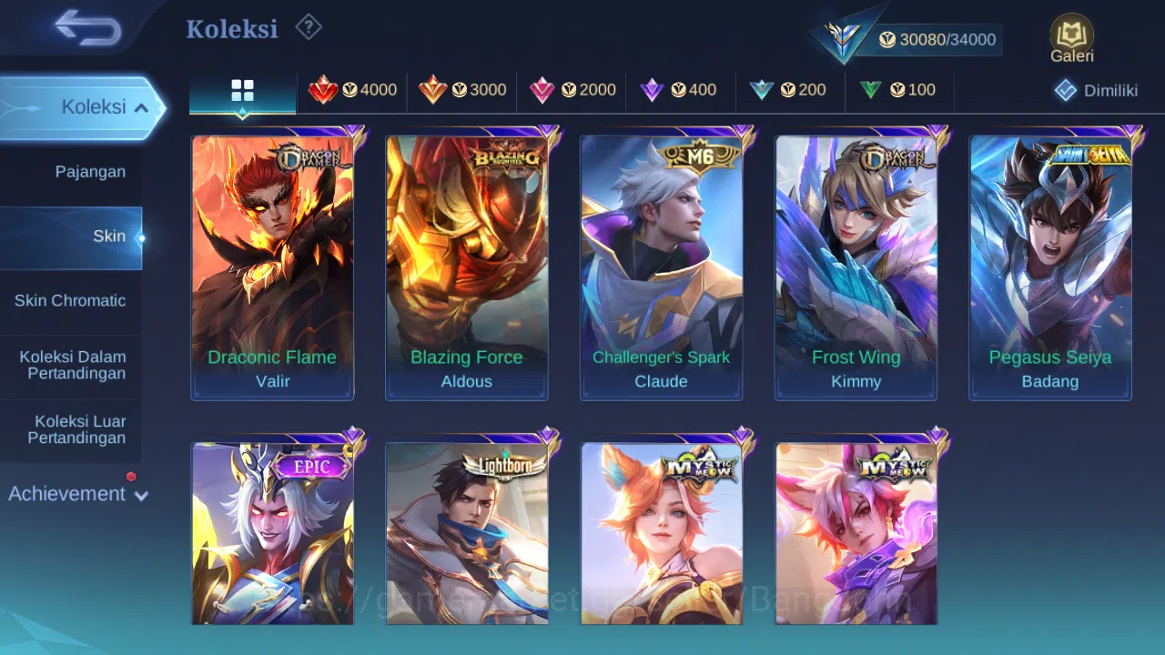 Mobile Legends: Bang Bang Accounts Hero 73 Skin 123 | CC Natalia | Lightborn Tigreal, image 6