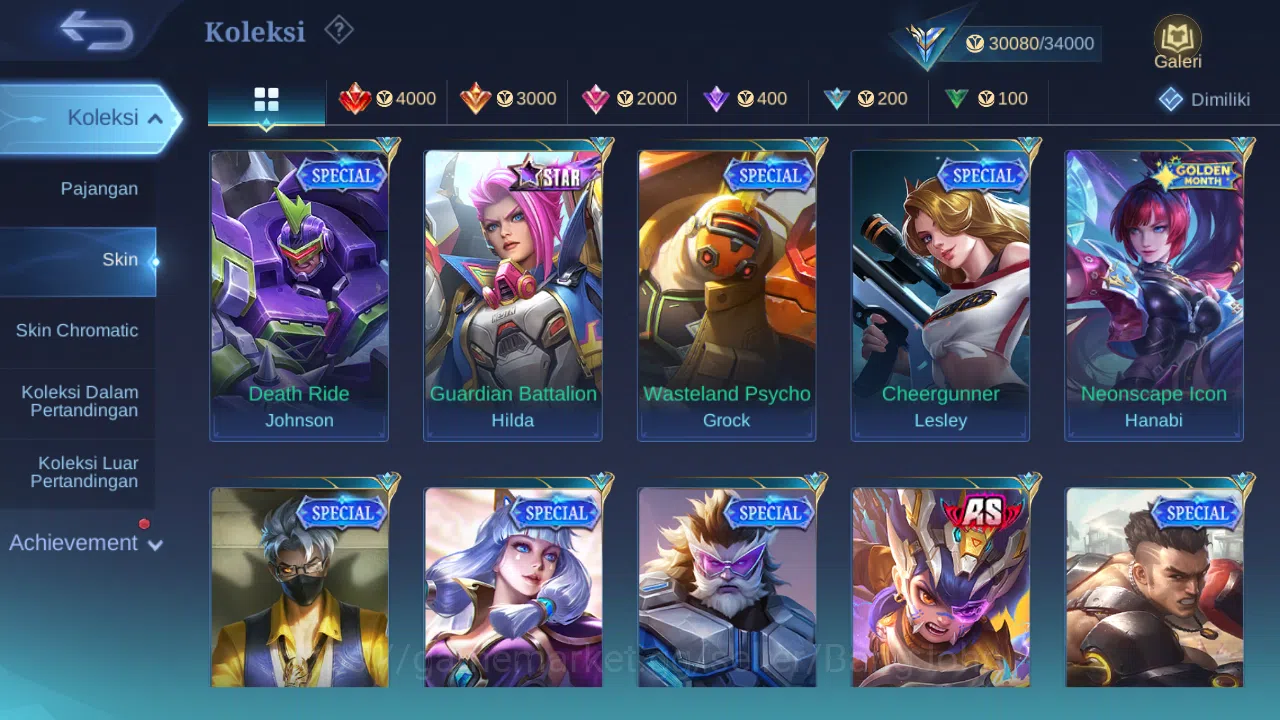 Mobile Legends: Bang Bang Accounts Hero 73 Skin 123 | CC Natalia | Lightborn Tigreal, image 9
