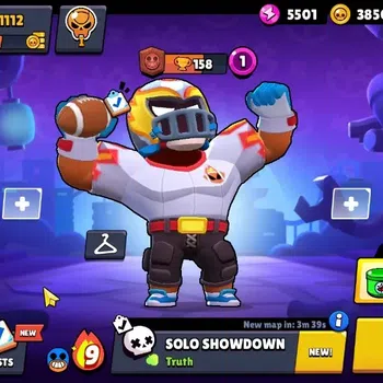 Brawl Stars Accounts 1112 Trophy|17 Brawlers 2 Max (Edgar&Rico)|6k Bling,5k PP|1 HyprC(Sovereign Gem Rico),2 Mythic,6