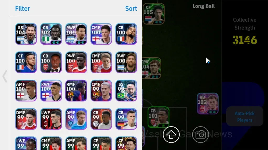 Buy eFootball Accounts - Android | Power 3146 | 8 Epic Van Basten