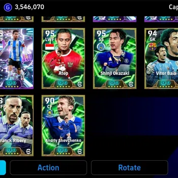 eFootball Accounts Legends & Iconic Players Mobile|PW 3215|Epic Costa,Baresi,Totti,Zanetti,Rijkaard, Etc|SHW