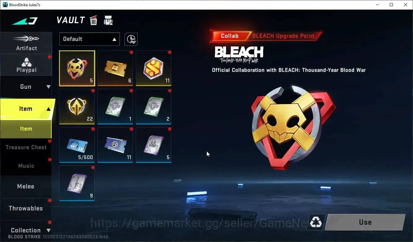 Blood Strike Accounts ASIA|ETERNAL Lv2 Spear-Relic| 7 ULTRA [Spear,Vecto image 14