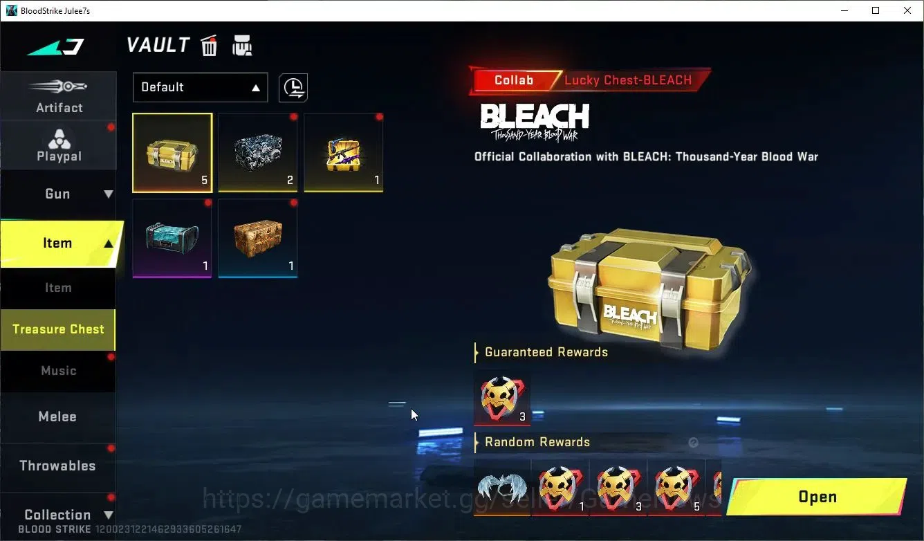 Blood Strike Accounts ASIA|ETERNAL Lv2 Spear-Relic| 7 ULTRA [Spear,Vecto image 15
