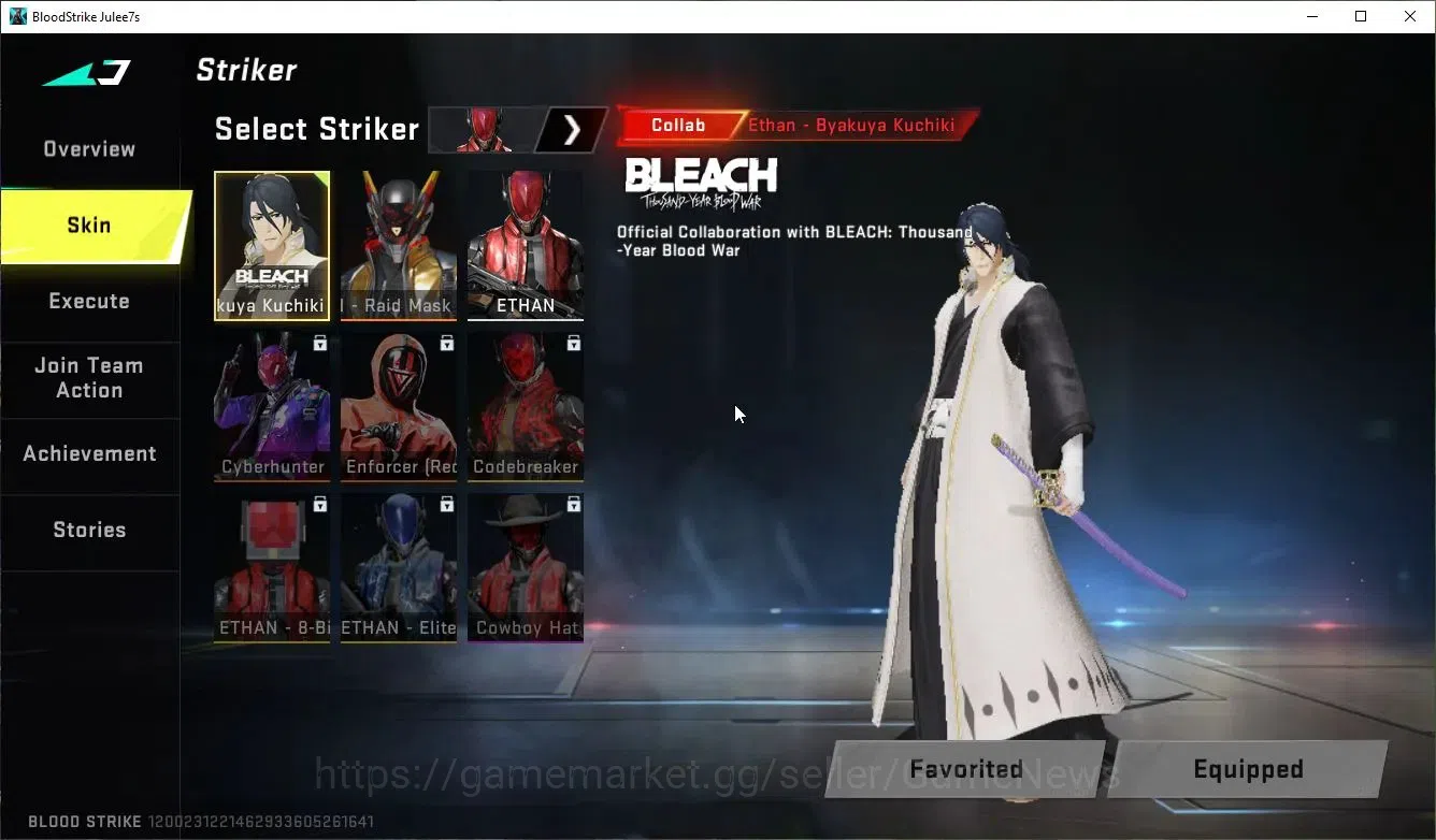 Blood Strike Accounts ASIA|ETERNAL Lv2 Spear-Relic| 7 ULTRA [Spear,Vecto image 3