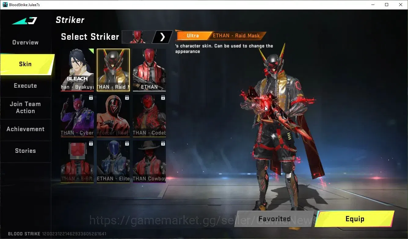 Blood Strike Accounts ASIA|ETERNAL Lv2 Spear-Relic| 7 ULTRA [Spear,Vecto image 4