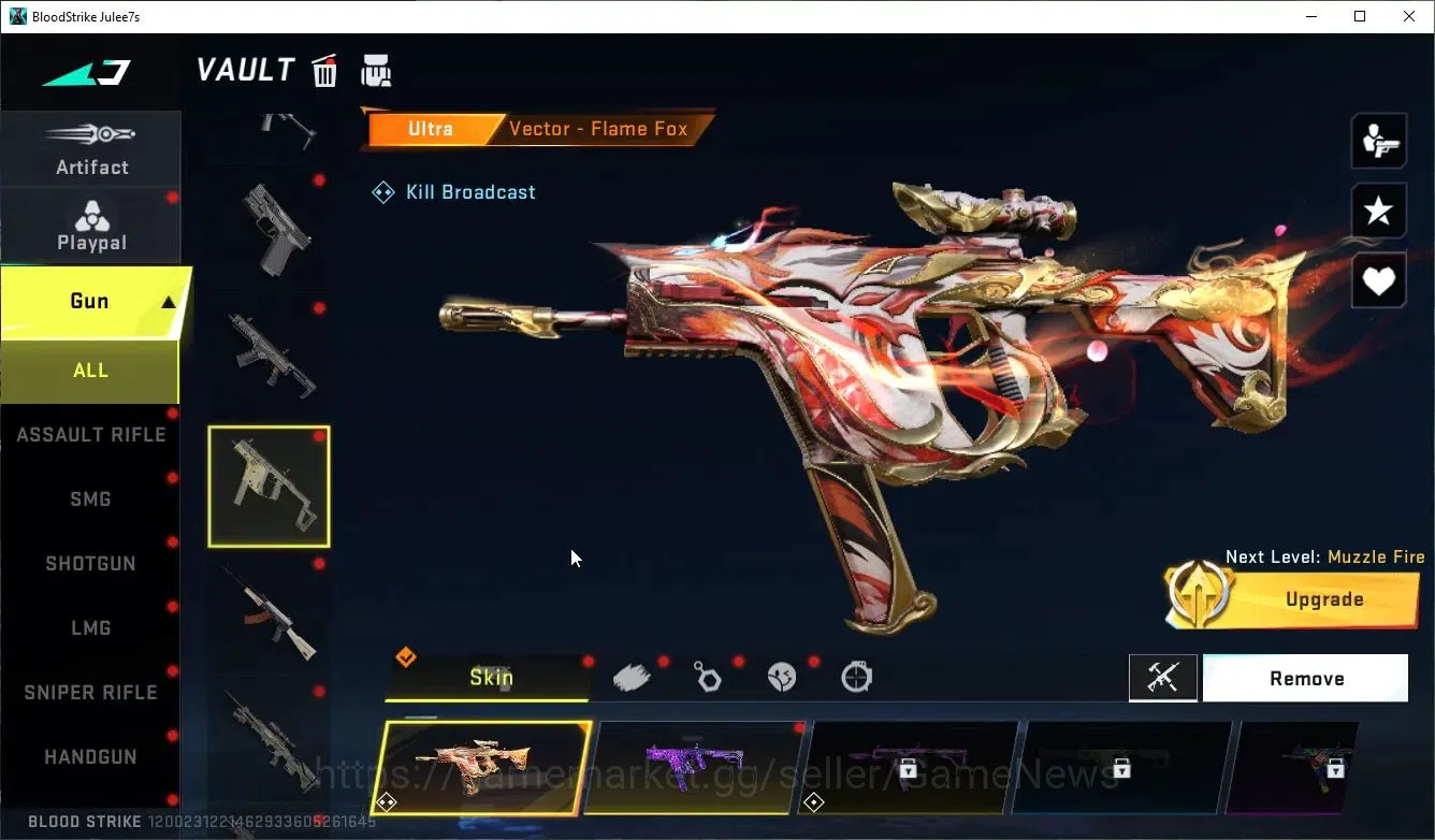 Blood Strike Accounts ASIA|ETERNAL Lv2 Spear-Relic| 7 ULTRA [Spear,Vecto image 9