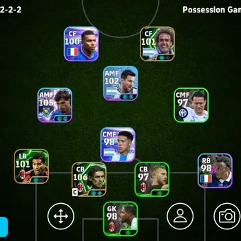 eFootball Accounts Legends & Iconic Players Mobile|PW 3088|Paolo Maldini Epic,Pedro Neto ShowT,Gabriel Batistuta
