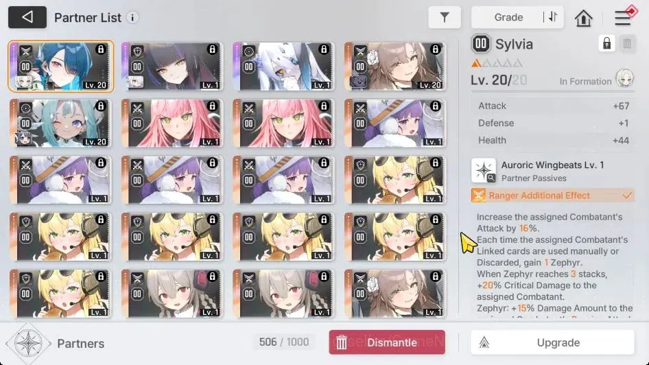 Chaos Zero Nightmare Accounts GLOBAL Lv 54|6 SSR[(HeidemarieM2,Nine)+Sign,HugoM1 image 8