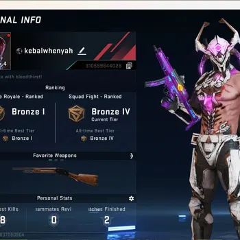 Blood Strike Accounts Others ASIA | Ultra Striker Zero - Nullifier|2 Legendary Gun|1 Name-Changing Card|Check SS BS1970B