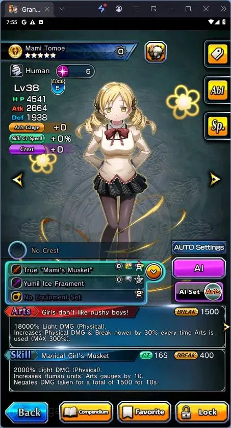 Grand Summoners Accounts End-Game Global | Rank 21 | Mami Tomoe , Demon Lord Vox , Shizu , War Hero Fen TW | 5 Ascend 8