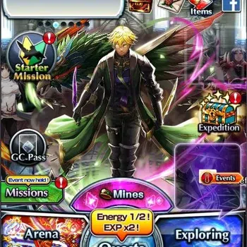 Grand Summoners End-Game Global | Rank 21 | Mami Tomoe , Demon Lord Vox , S image 1