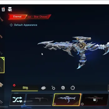 Blood Strike Accounts Collab Skin Asia|Eternal Uzi Star Chaser|5 Striker(ETHAN,EMT,JET,NOVA,SPIKE)|Log NetEase|Take