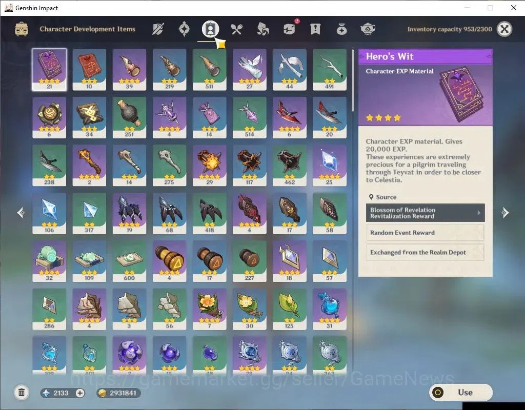 Genshin Impact Accounts ASIA|AR 59|15 Limited+6(*5Weapon)|(Furina,HutaoC1, image 9