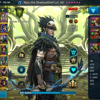 Raid: Shadow Legends Accounts Mid-Game Lv 62|13M PWR|1 Mythic(Nais)+31 Legend(Underpreiest,Vallaryn,Cruetraxa,Ninja,Etc|1