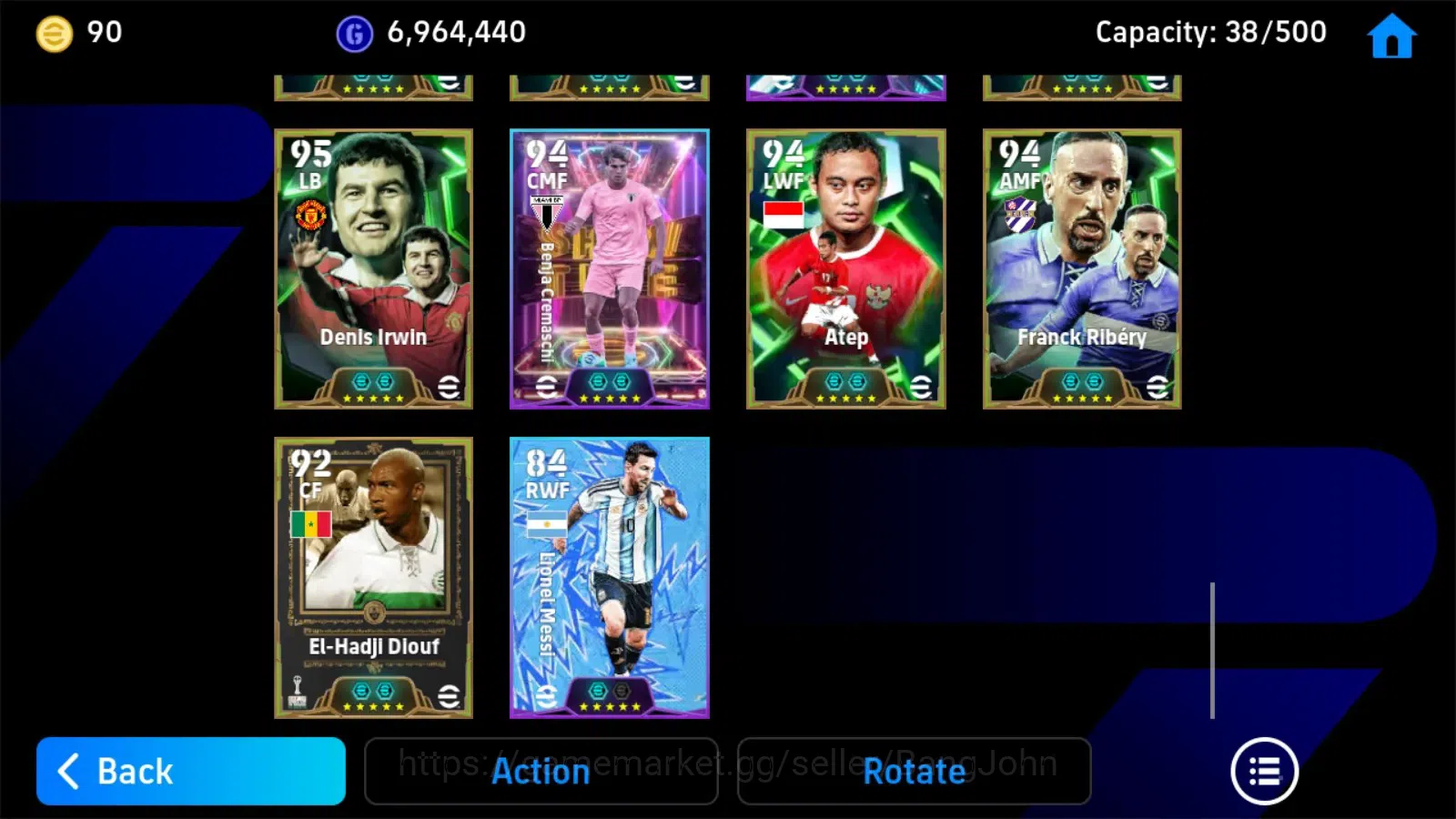 eFootball Accounts Mobile|PW 3223|Frank Rijkaard BigT,Franck Ribery E image 1