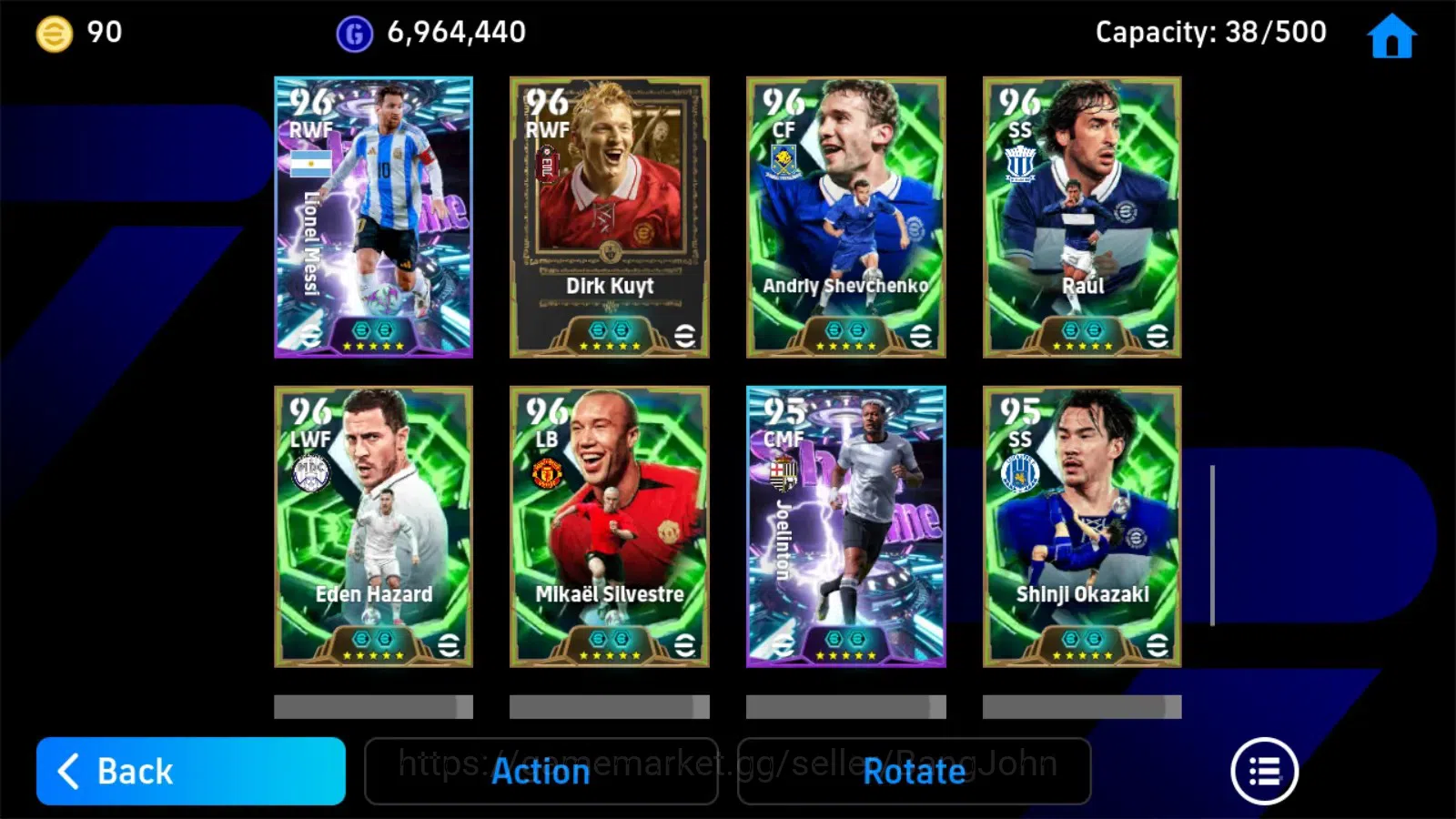 eFootball Accounts Mobile|PW 3223|Frank Rijkaard BigT,Franck Ribery E image 2