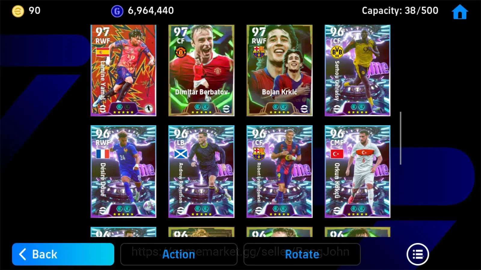 eFootball Accounts Mobile|PW 3223|Frank Rijkaard BigT,Franck Ribery E image 3
